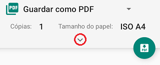 Como salvar a ficha em PDF no celular