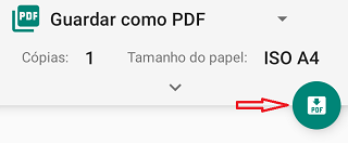 Como salvar a ficha em PDF no celular